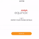 Avaya Equinox App